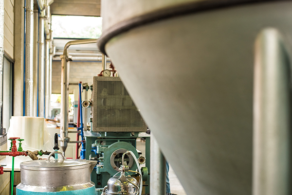 Old industrial machinery